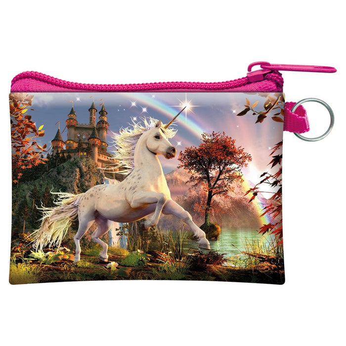 37747 3DLIVELIFE COIN PURSE-UNICORN EVENING STAR