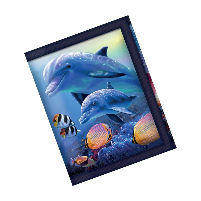 43571 3DLIVELIFE WALLETS-SEAHORSE KINGDOM