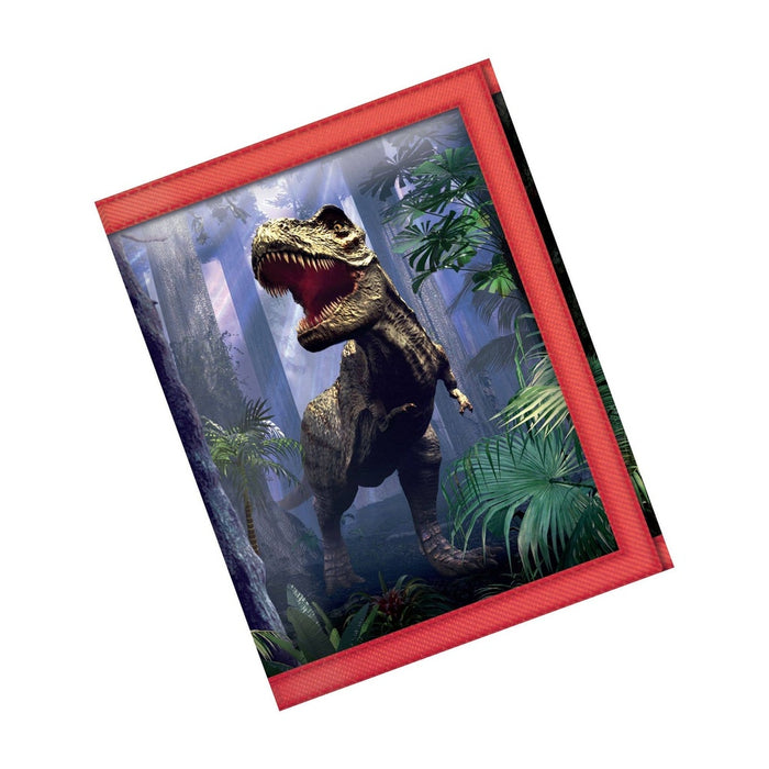 38560 3DLIVELIFE WALLETS-T-REX SCENE