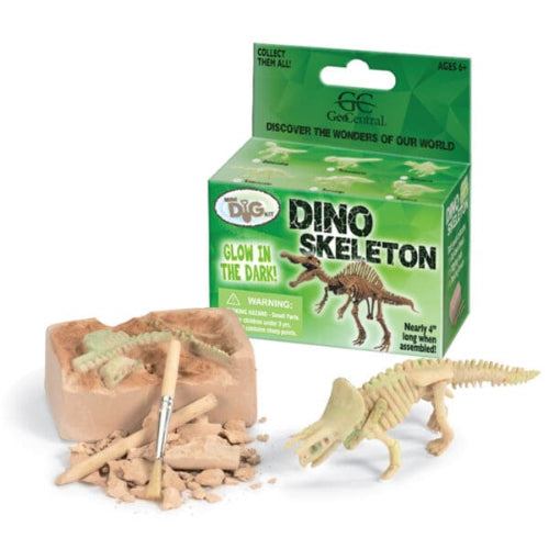 G2003 GLOW DINO SKELETON