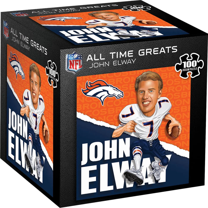 DEB1120 DENVER BRONCOS ATG 100PC SQUZZLE JOHN ELWAY