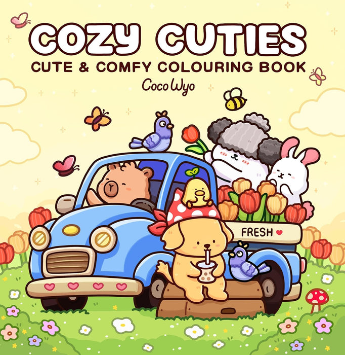 COZY CUTIES CUTE & COMFY COLORING BOOK