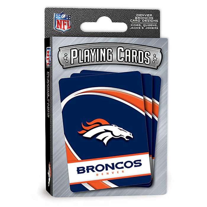 DEB3100 DENVER BRONCOS PLAYING CARDS