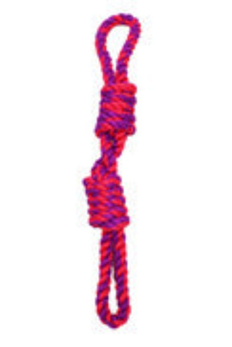 AMP2390 AMAZING PET PRODUCTS 20" ROPE W HANDLE PURPLE / MAGENTA