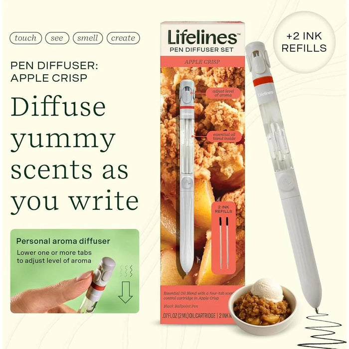 123125 PEN DIFFUSER 4 SCENT APPLE CRISP
