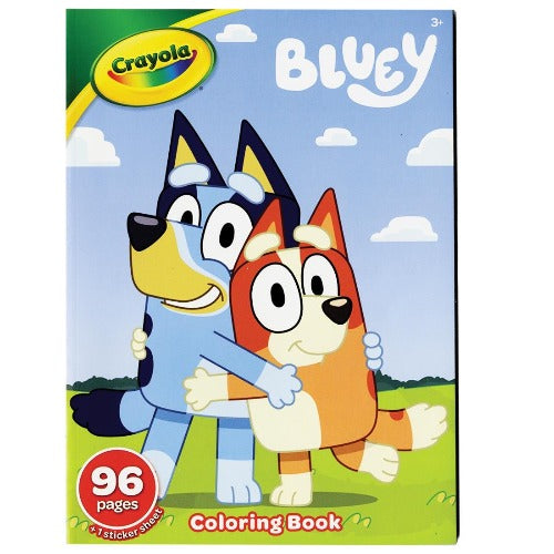 42755 96PG COLORING BOOK, BLUEY