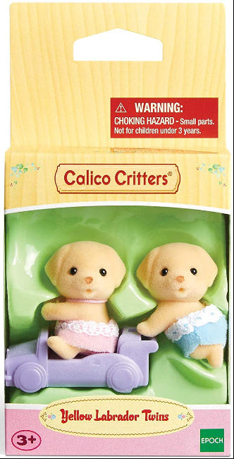 CC2131 YELLOW LABADOR TWINS CALICO CRITTERS