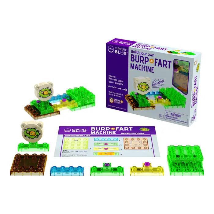 CB0767 CIRCUIT BLOX - BUILD YOUR OWN FART MACHINE