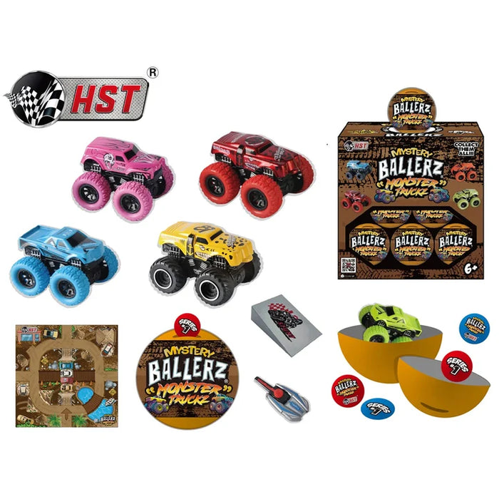 HST-BZ8302 MYSTERY BALLERZ MONSTER TRUCKSZ PDQ