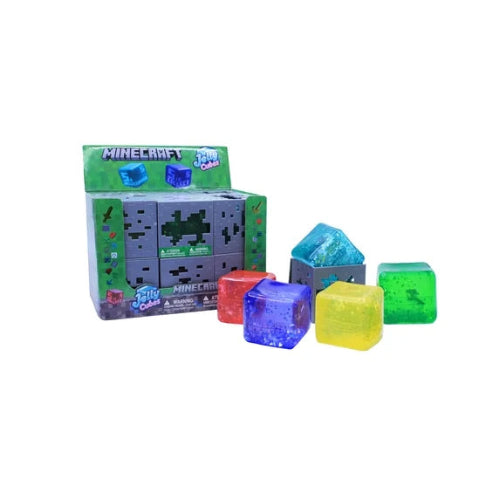 17017-24 MINECRAFT - JELLY CUBE - 12PC - CDU 24