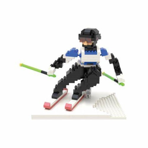 Mini Building block skier