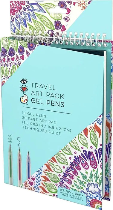 8001 TRAVEL ART PACK GEL PENS