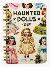 Haunted Dolls Sticker Book