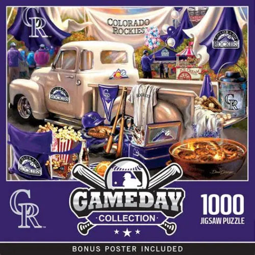 COR1060 Colorado Rockies Gameday 1000pc Puzzle