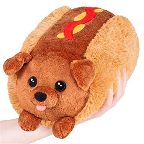 111620 MINI SQUISHABLE DACHSHUND HOT DOG (7")