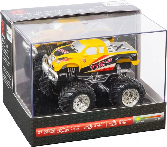 50008906 RC MINI OFF ROAD TRUCK - YELLOW