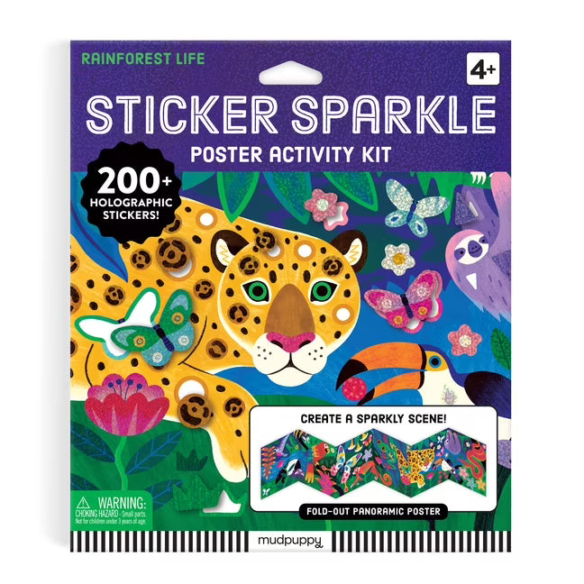 Rainforest Life Sticker Sparkle
