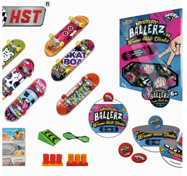 HST-BZ8304 MYSTERY BALLERZ XTREME SKATE DECKS PDQ