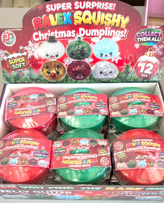 TB348 CHRISTMAS DUMPLING (RALEX SQUISHY)