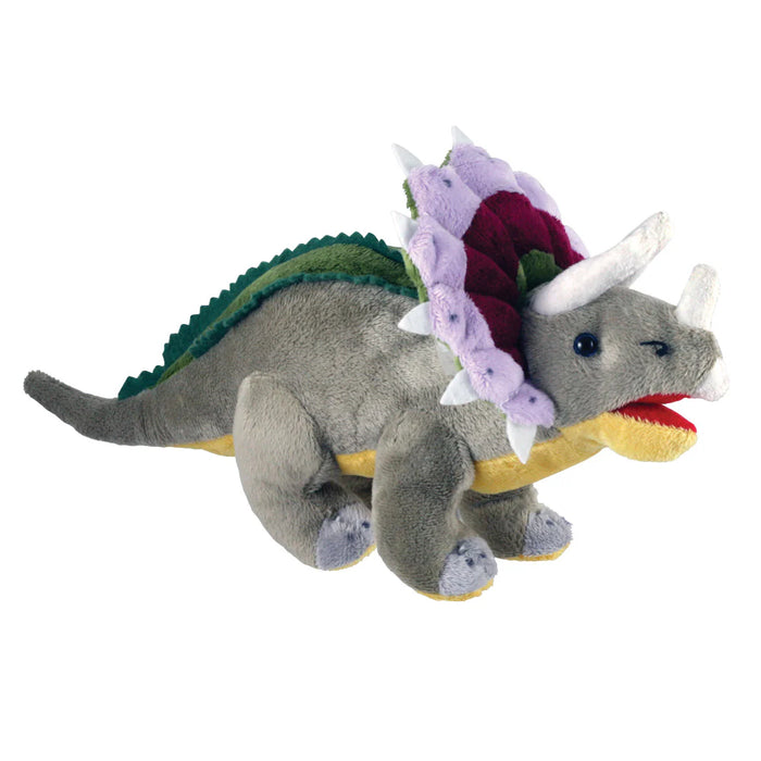 WTCZTR CUDDLE ZOO TRICERATOPS DINOSAUR 12"