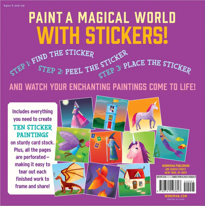 PAINT BY STICKER: UNICORNS AND MAGIC