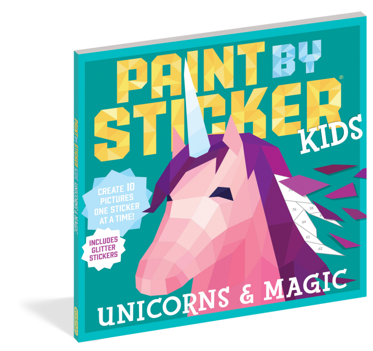 PAINT BY STICKER: UNICORNS AND MAGIC