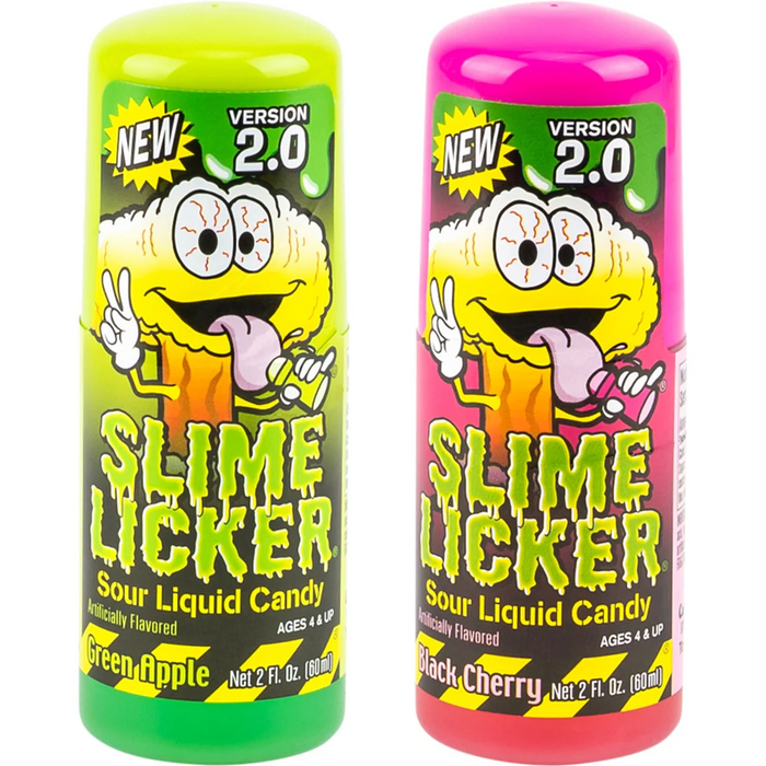 Toxic Waste Slime Licker 2.0 Green Apple & Black Cherry
