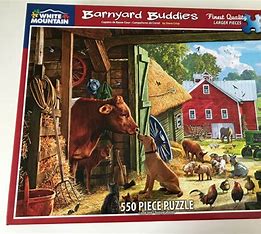 1254PZ BARNYARD BUDDIES 500 Piece