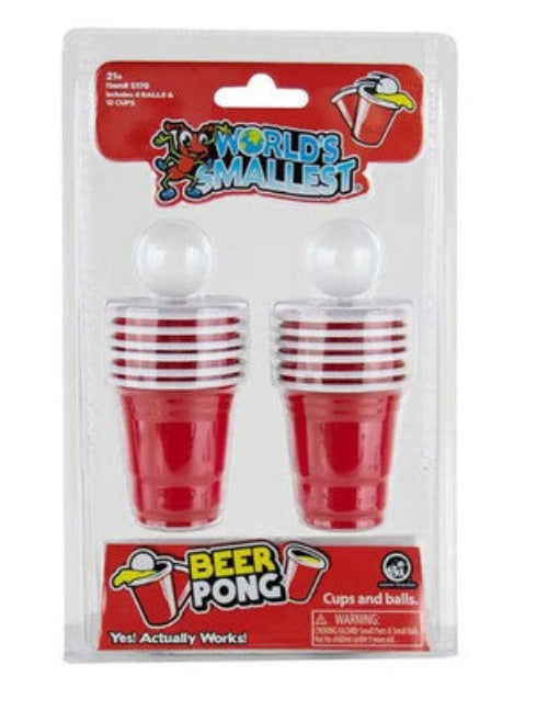 5170- WORLDS SMALLEST BEER PONG