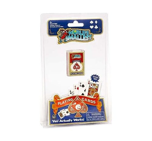 5167 WORLDS SMALLEST PLAYING CARDS