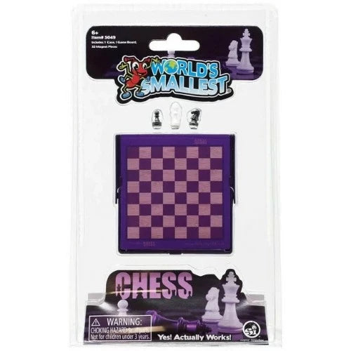 5049 WORLDS SMALLEST CHESS GAME