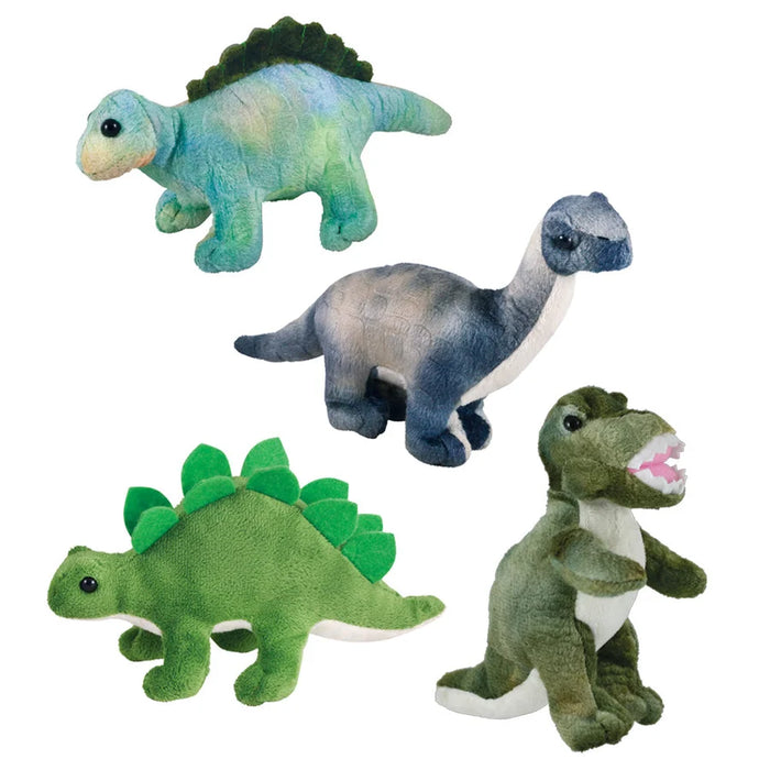 WTCZBD CUDDLE ZOO BABY DINO 4PC