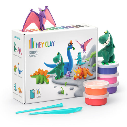 FA545-1 HEY CLAY DINOSAURS - NEW