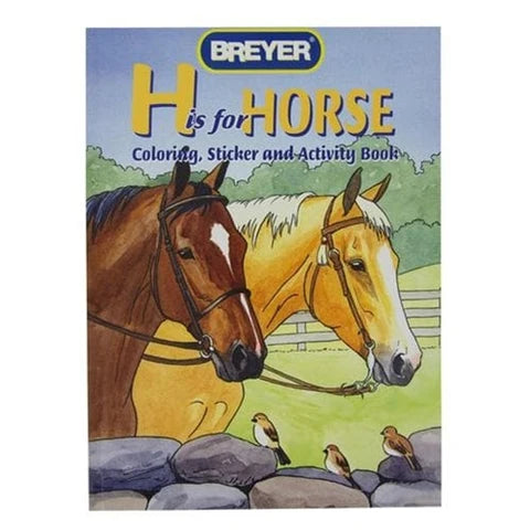 4120 H IS FOR HORSE COLORING & ACTIVITY BOOK