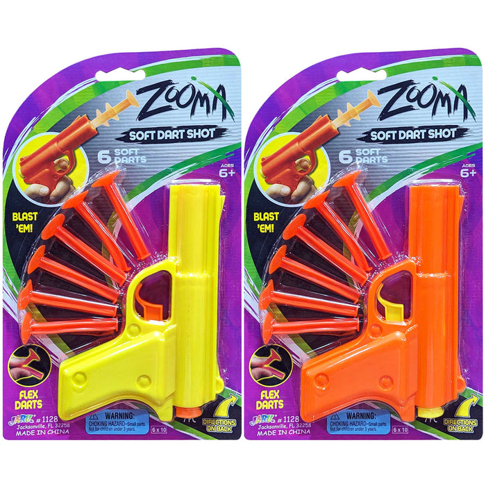 PKG0028 DART GUN SOFT DART BLASTER ASST