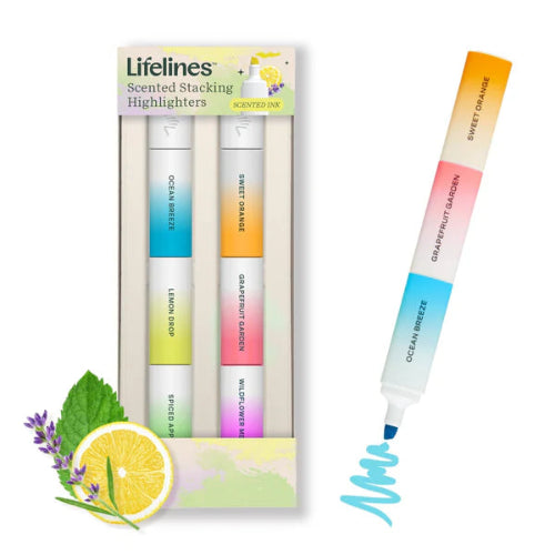 112509CP12 SCENTED STACKING HIGHLIGHTERS