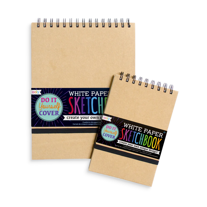 118-101 DIY SKETCHBOOK - SMALL WHITE PAPER (5" X 7.5")