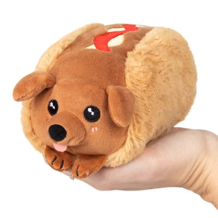 112801 SNUGGLEMI SNACKERS DACHSHUND HOT DOG (5")